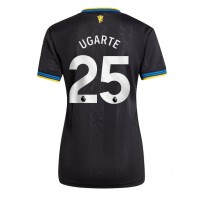 Stroje piłkarskie Manchester United Manuel Ugarte #25 Koszulka Trzeciej dla damskie 2025-26 Krótki Rękaw